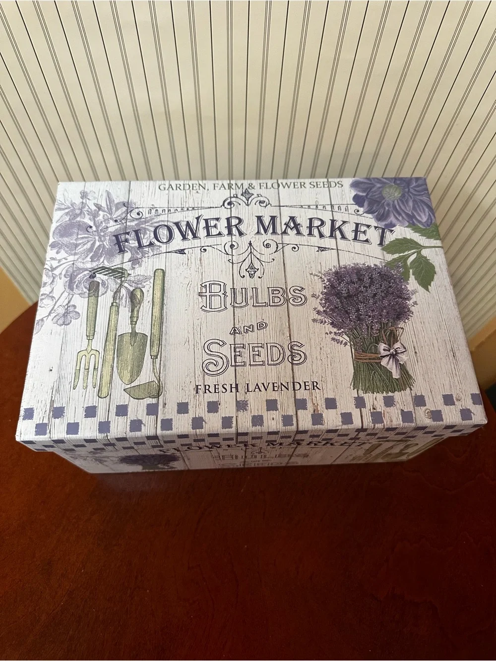 Floral Storage Box